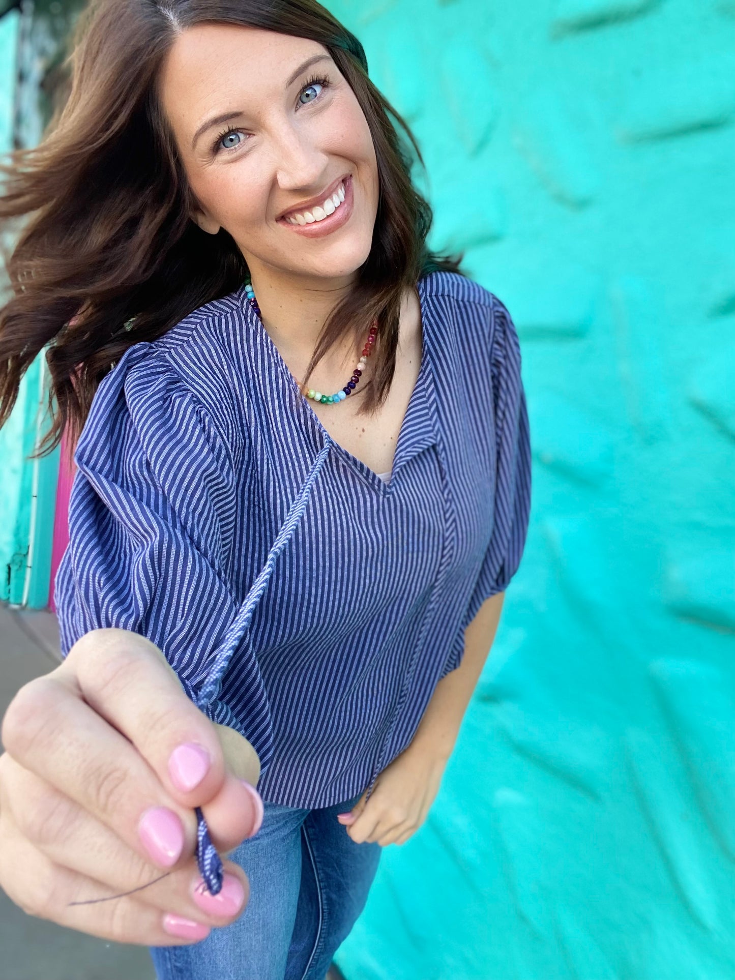 Dany Stripe Blouse