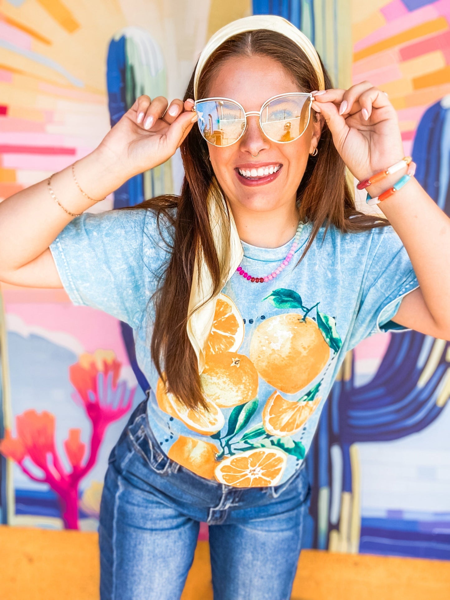 Graphic Tees Blue Citrus Tee
