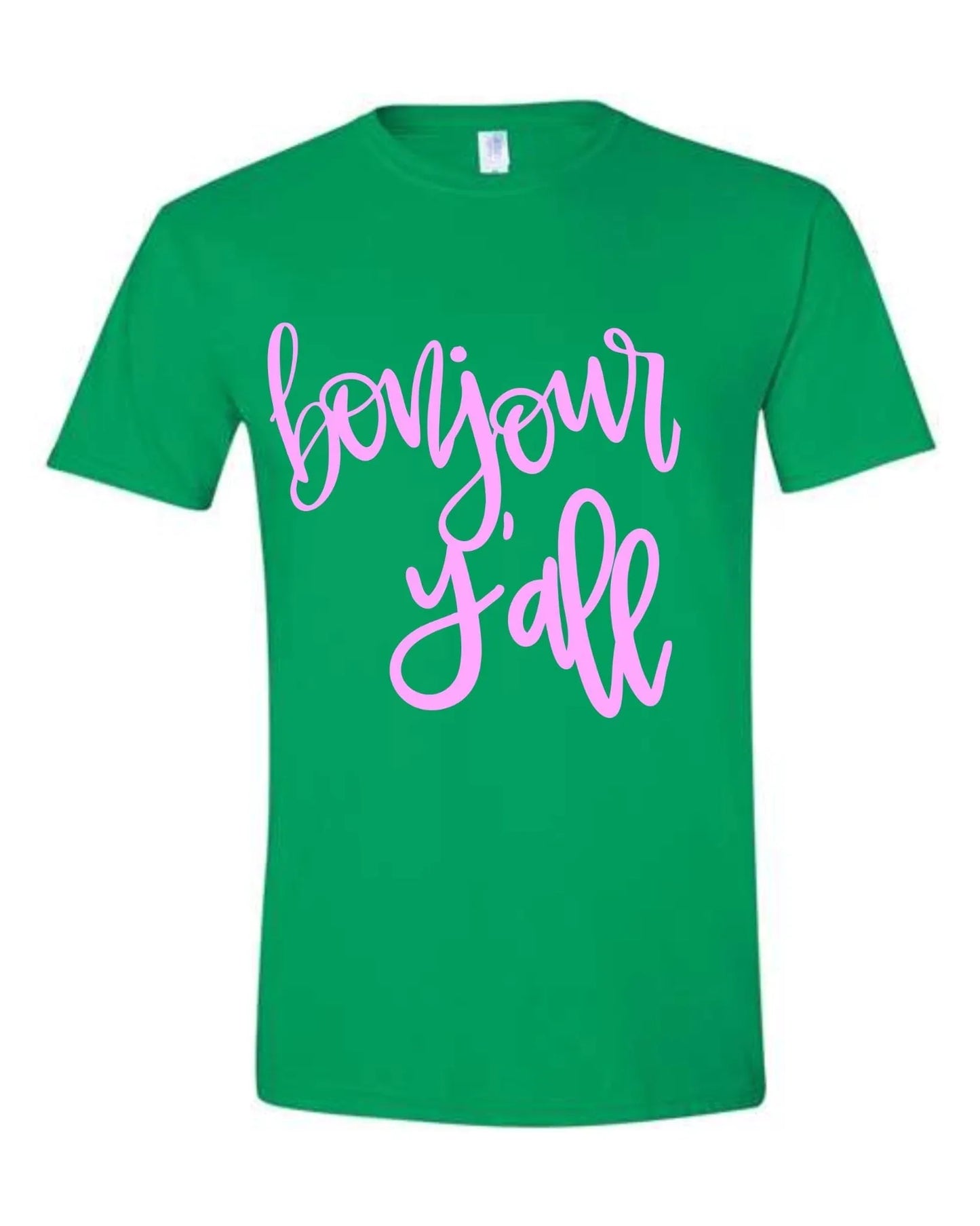 Graphic Tees Bonjour Y'all Tee