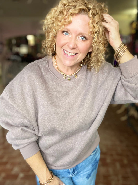 Shirts & Tops Sabra Supreme Sweatshirt- Walnut