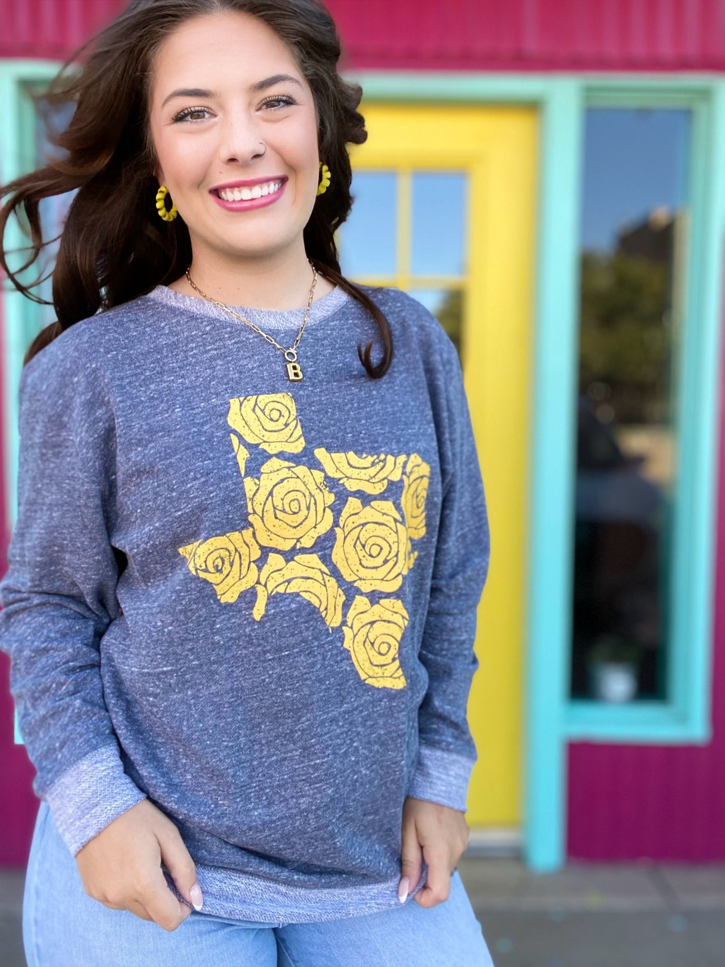 Yellow Rose of Texas Pullover