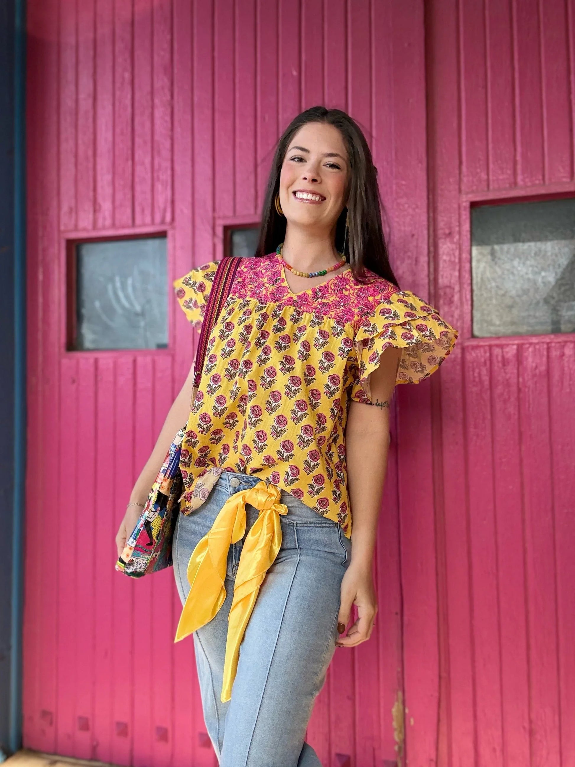 Ali Embroidered Top