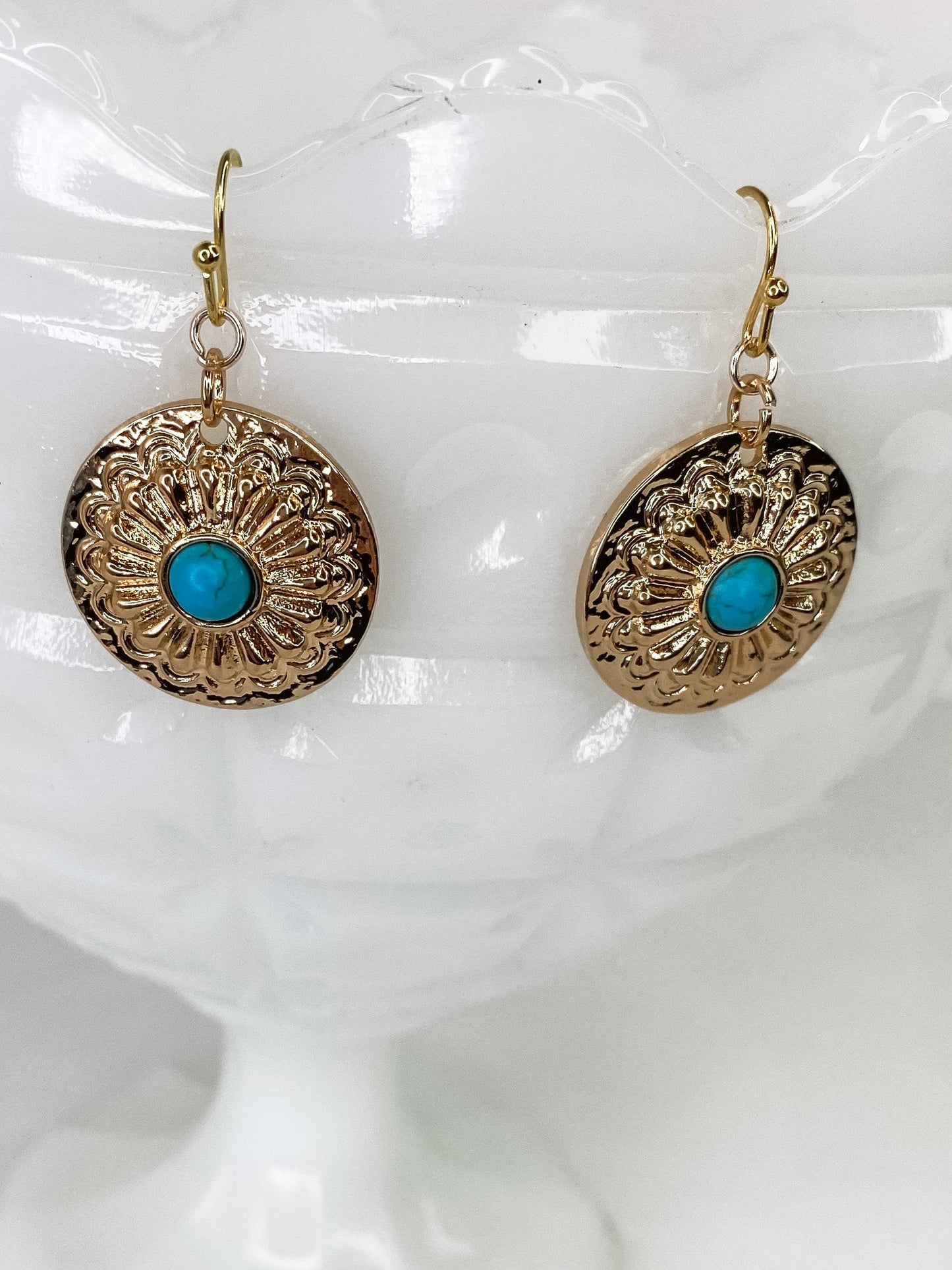 Earrings Bobbi Golden Concho