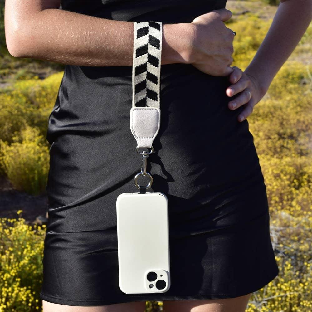 Accessories Clip & Go Strap w/Zippered Pouch Chevron