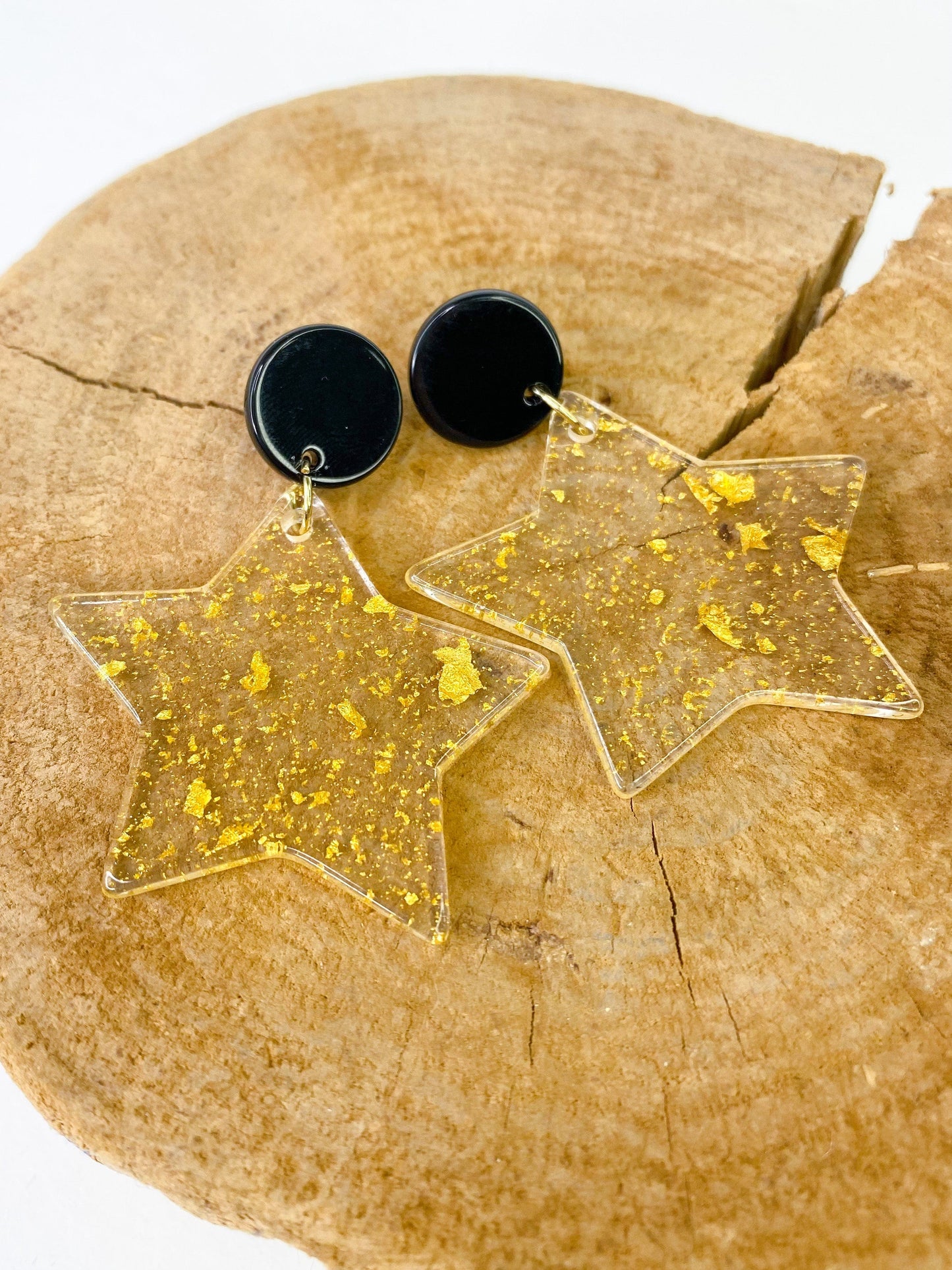 Earrings Golden Star Earring