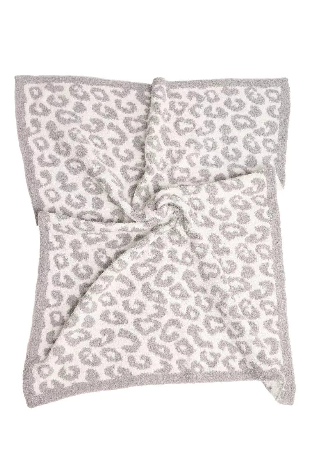 Other Goodies Luxe Kids Blanket-Gray