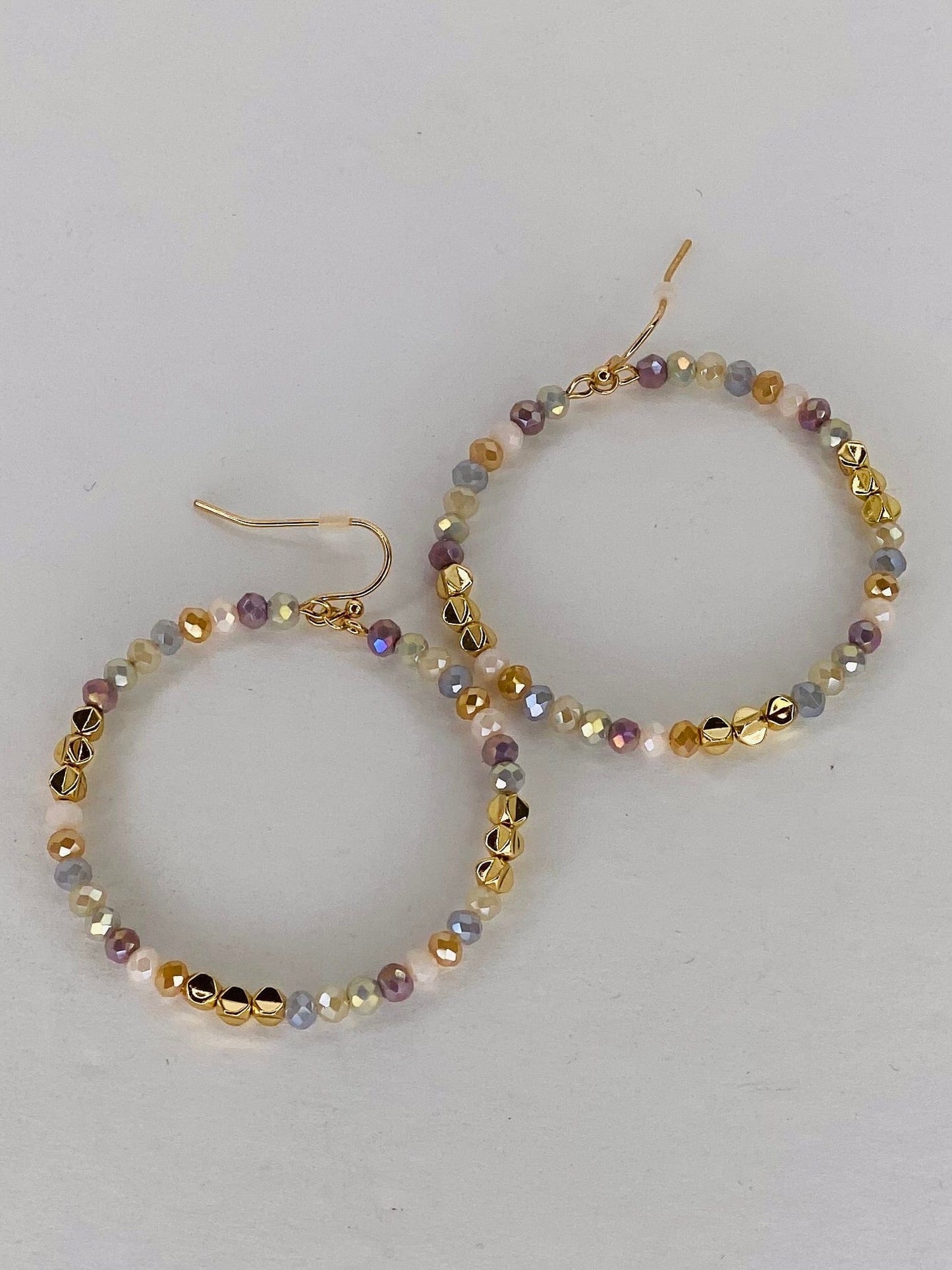 Earrings Neutral Multi Stone Earring
