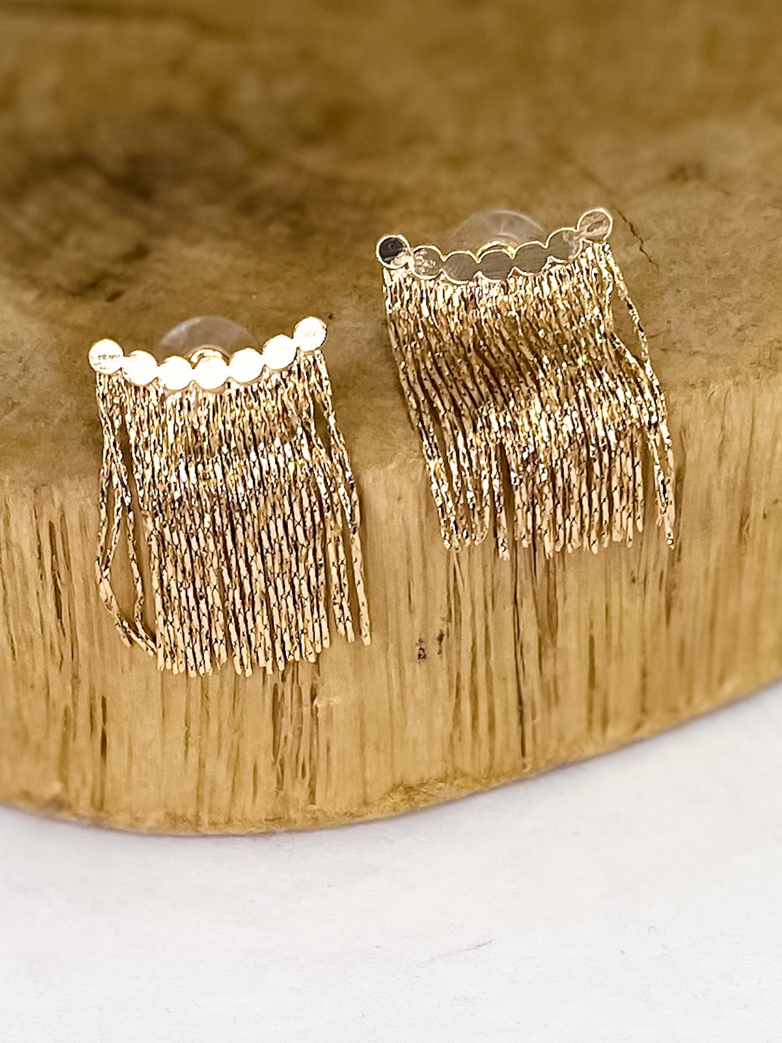 Earrings Rhapsody Waterfall Earring- Gold