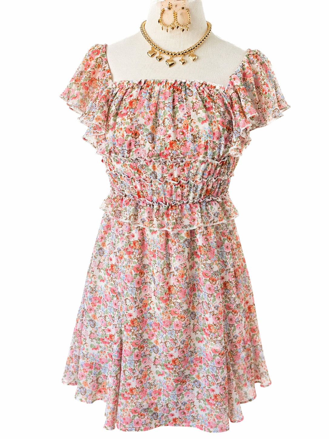 Fiona Floral Dress