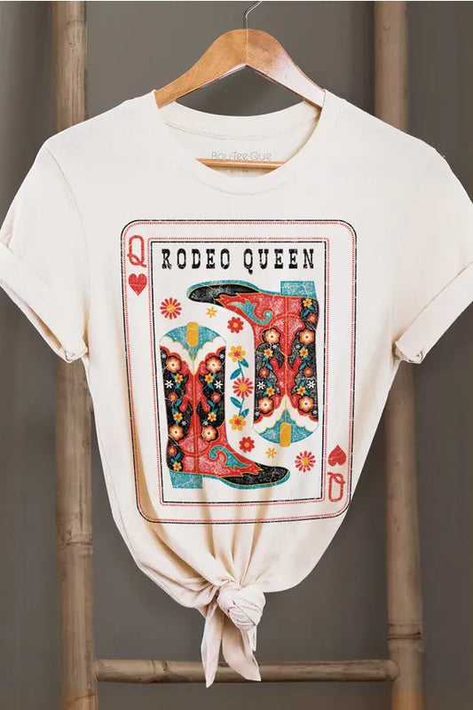 apparel Rodeo Queen Western Tee Vintage White