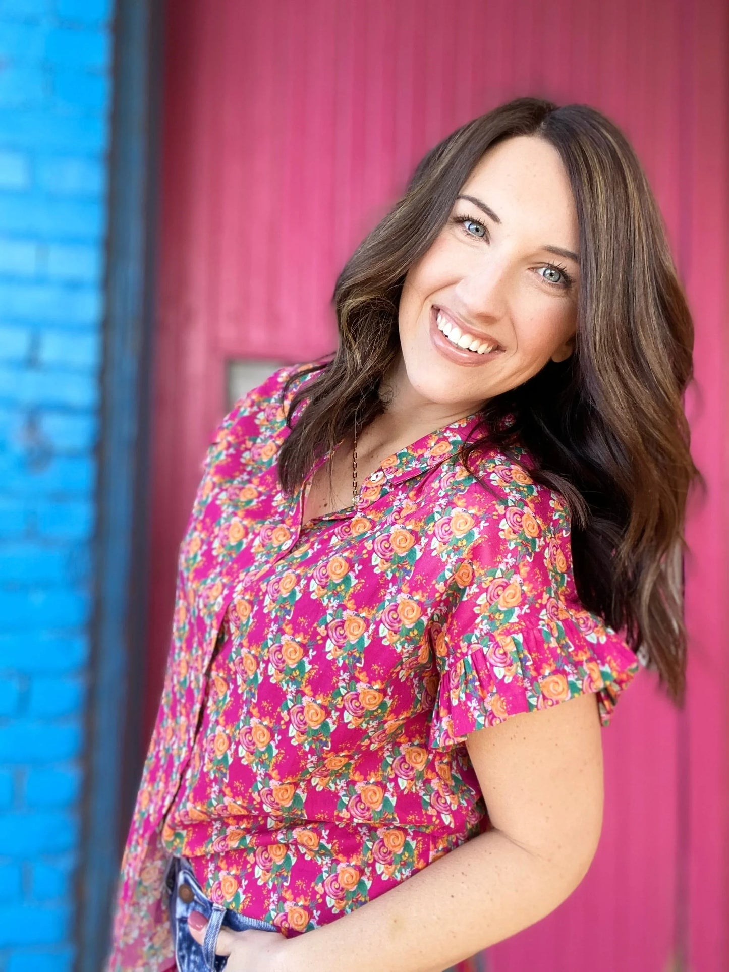 Sadie Mae Floral Top