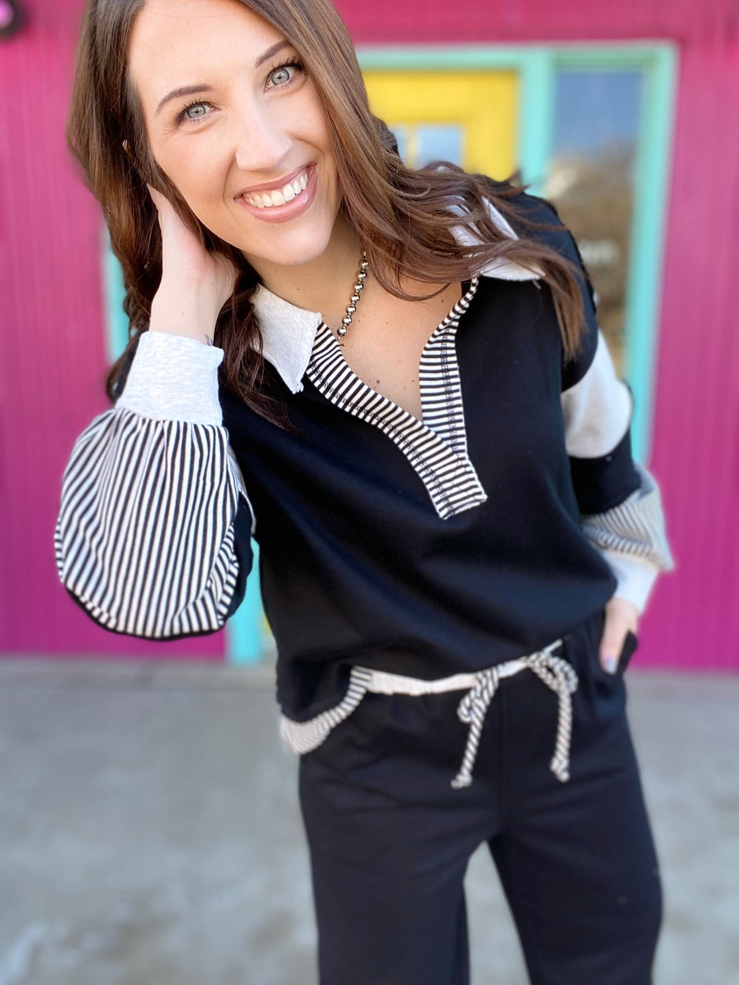 Set Shaylee Striped Set