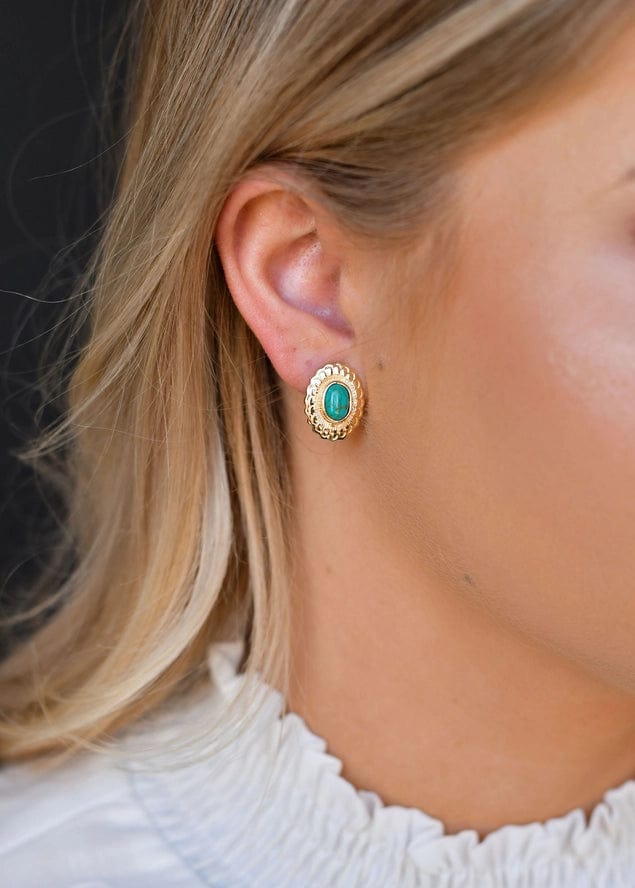 Earrings Terra Concho Stud Earring