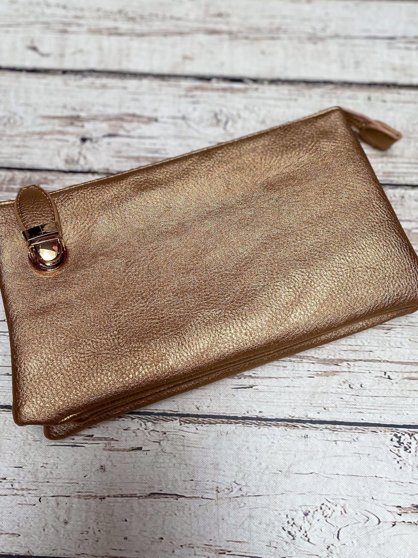 Handbags Top Zipper Crossbody Rose Gold