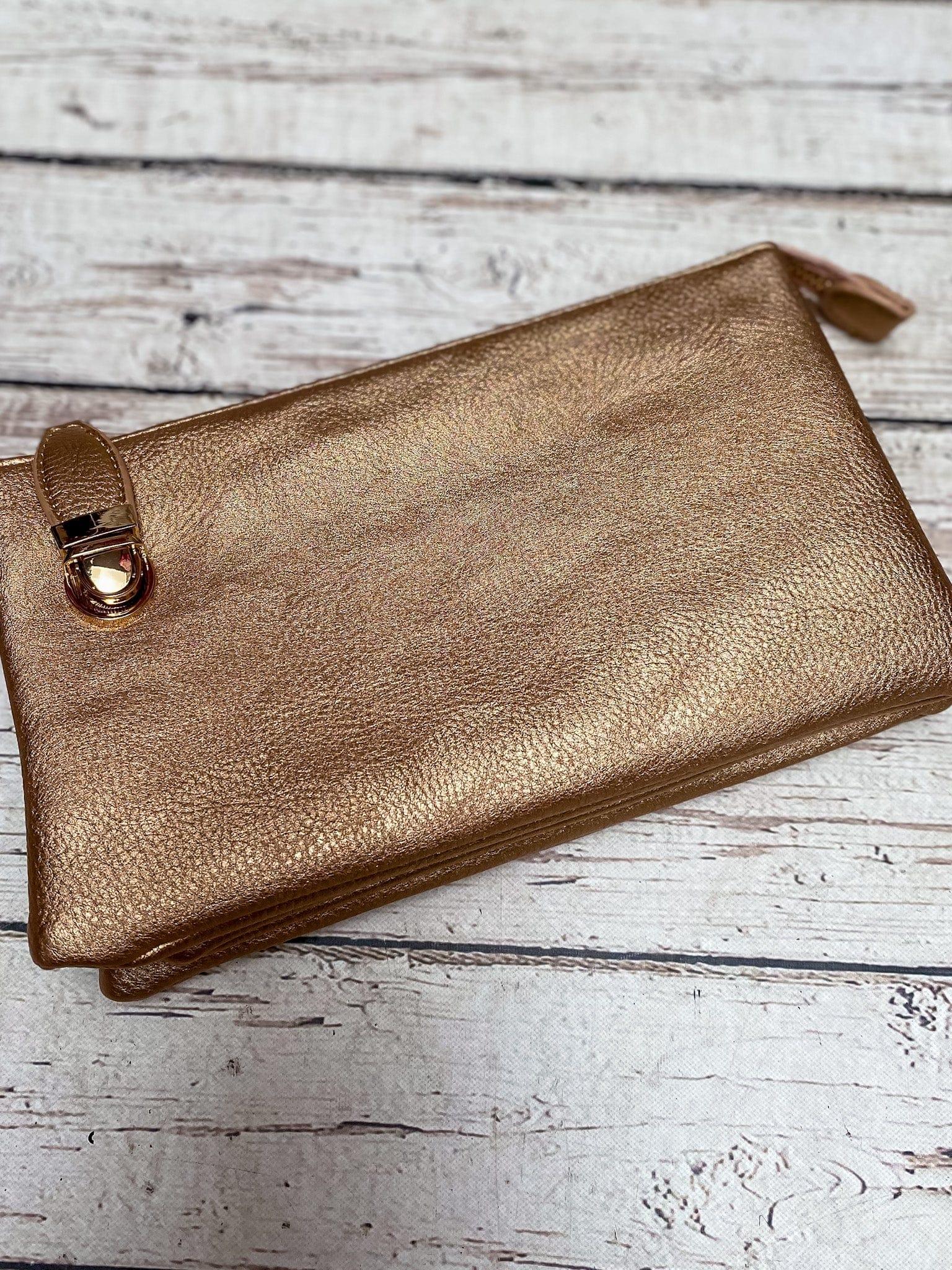 Handbags Top Zipper Crossbody Rose Gold