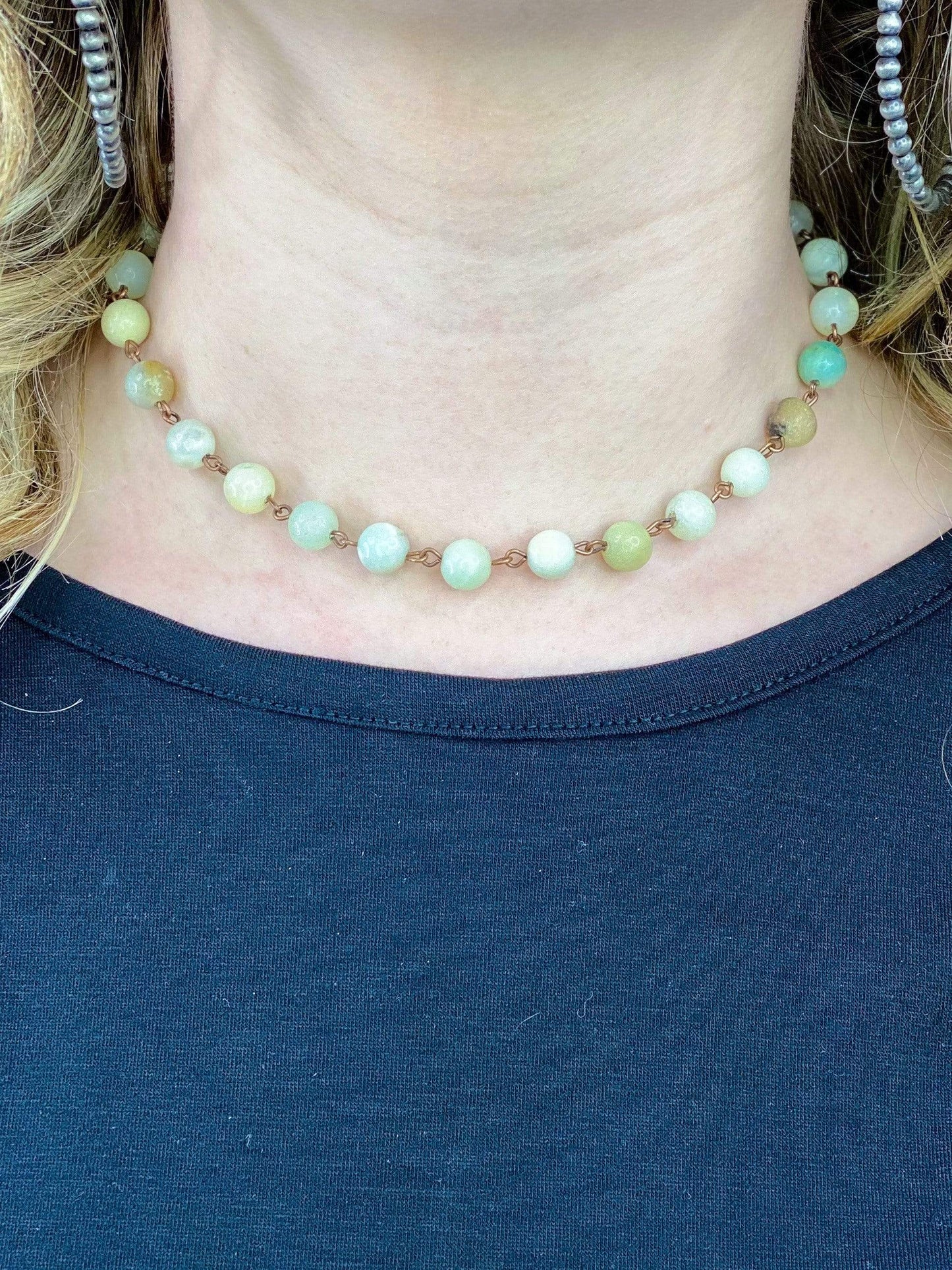 Amazonite Choker