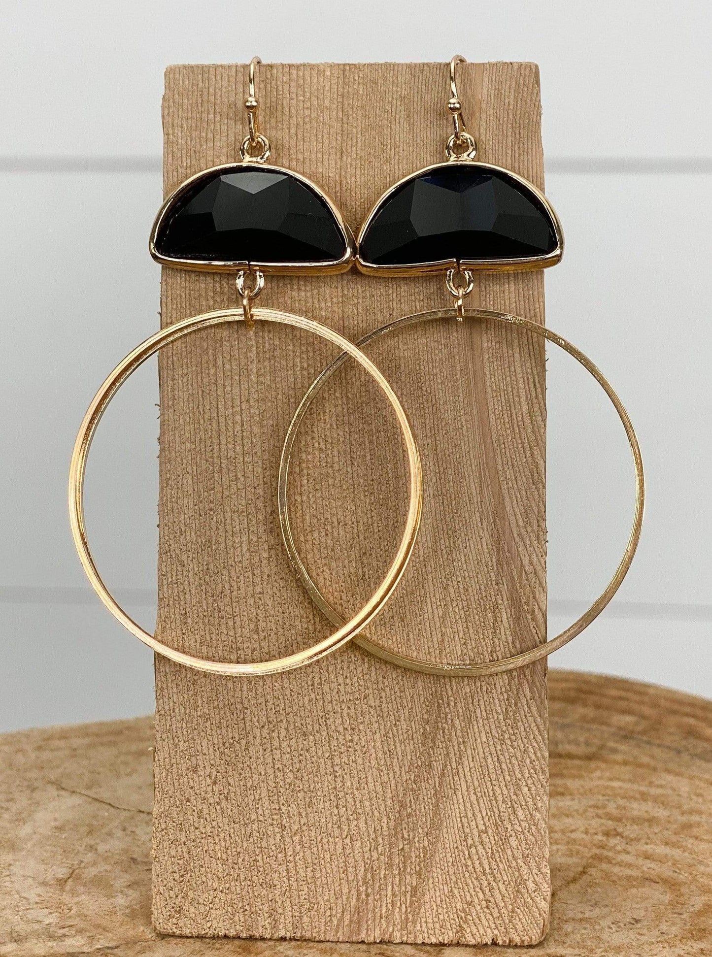 Earrings Audrie Double Hoop Earring