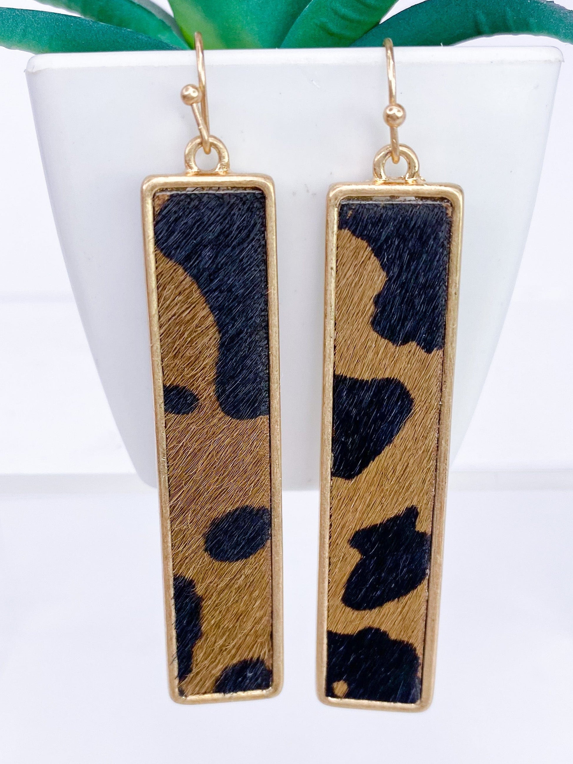 Earrings Steely Leopard Earring